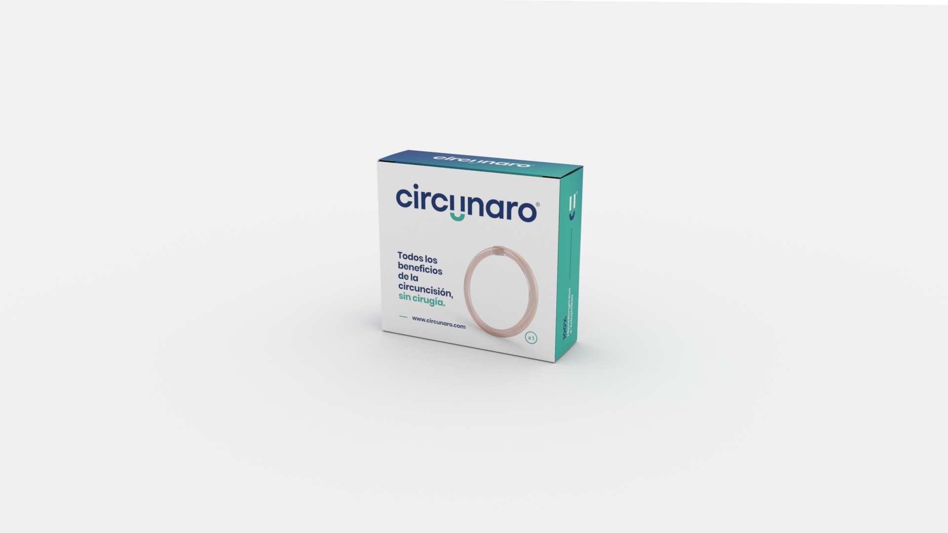 Circunaro retail packaging — professional teal and white box showing this is a manufactured, CE-marked product